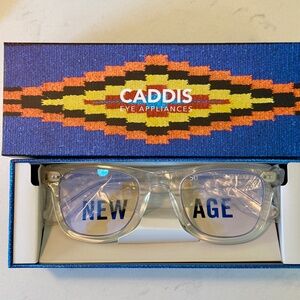 Gently preowned Caddis Porgy Backstage Vodka Readers +1.5 magnification